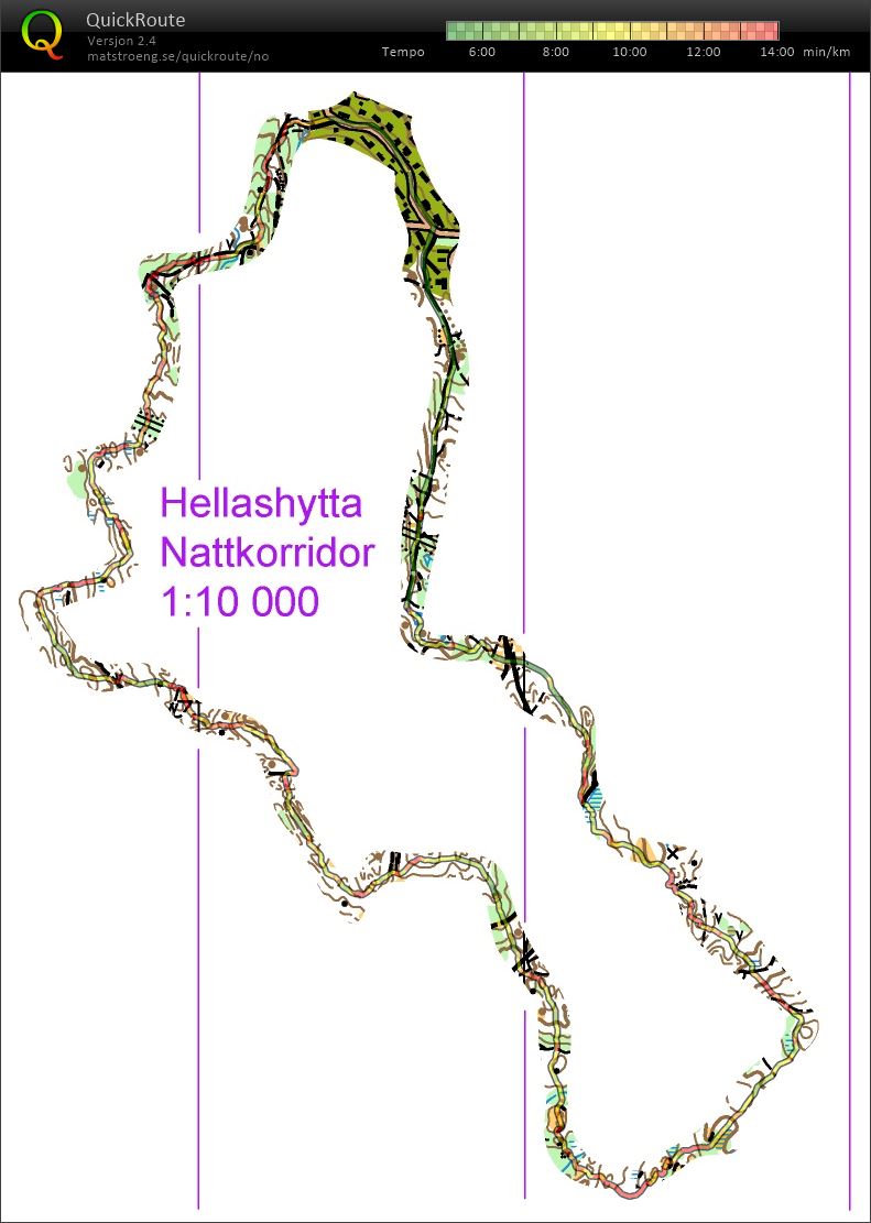 Gryningskorridor Strømsøåsen (2015-12-30)