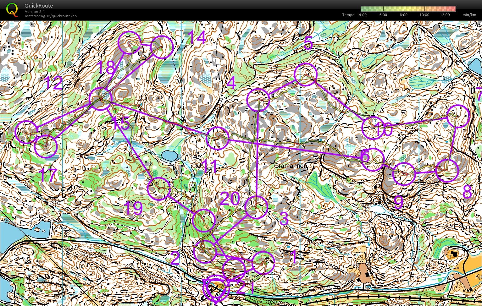 Trening Kjærrane (10/05/2018)