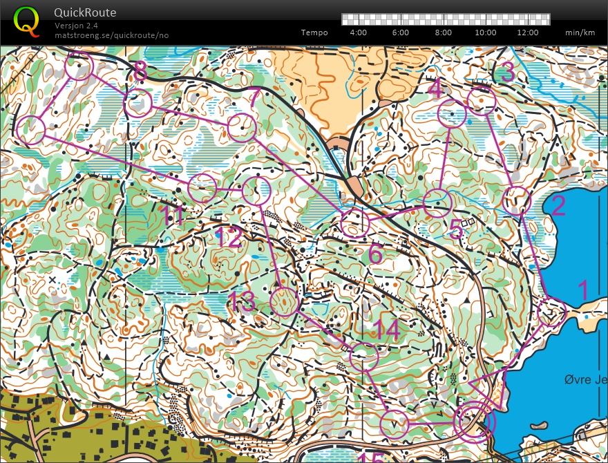 1:15000-prep Rønneheia (12-09-2018)