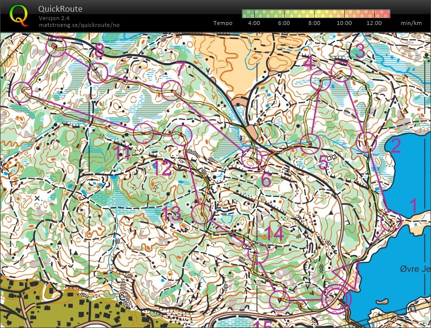 1:15000-prep Rønneheia (12.09.2018)