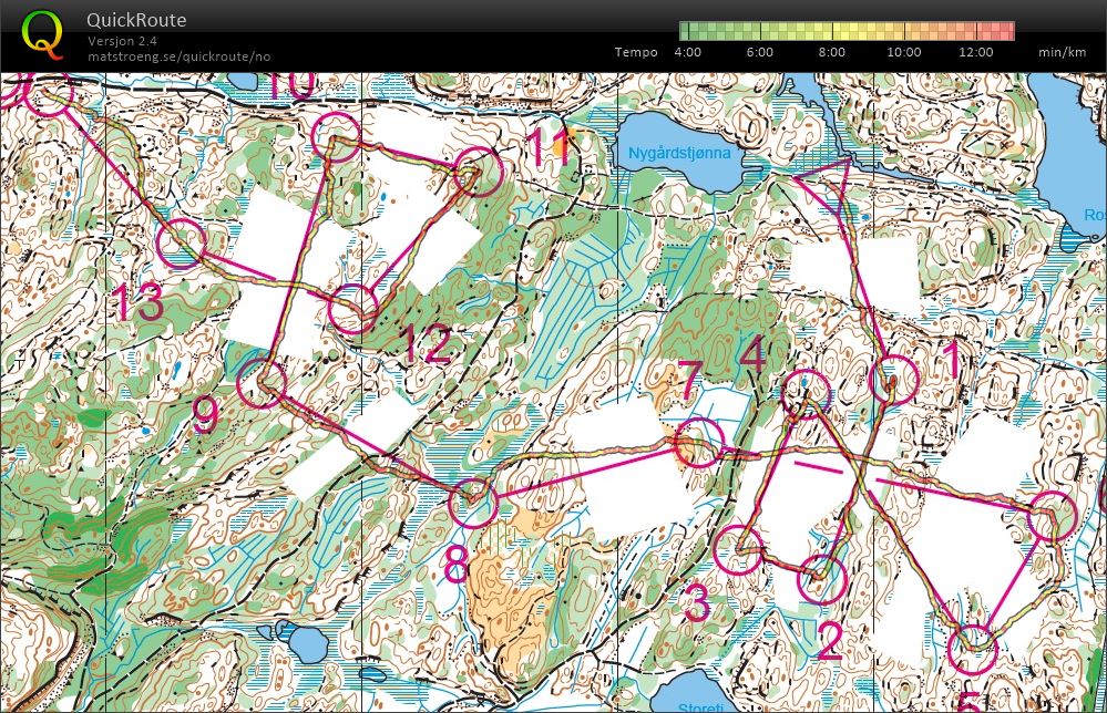 Retning Nygårdstjønn (2018-11-01)