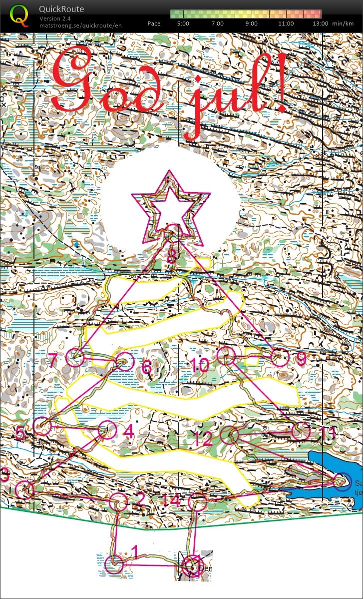 Juleforberedelser på Skråstadheia (20-12-2018)