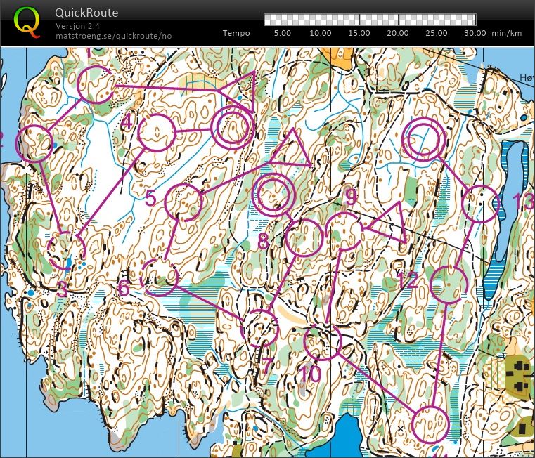 O-intervall Høvåg (2019-02-23)