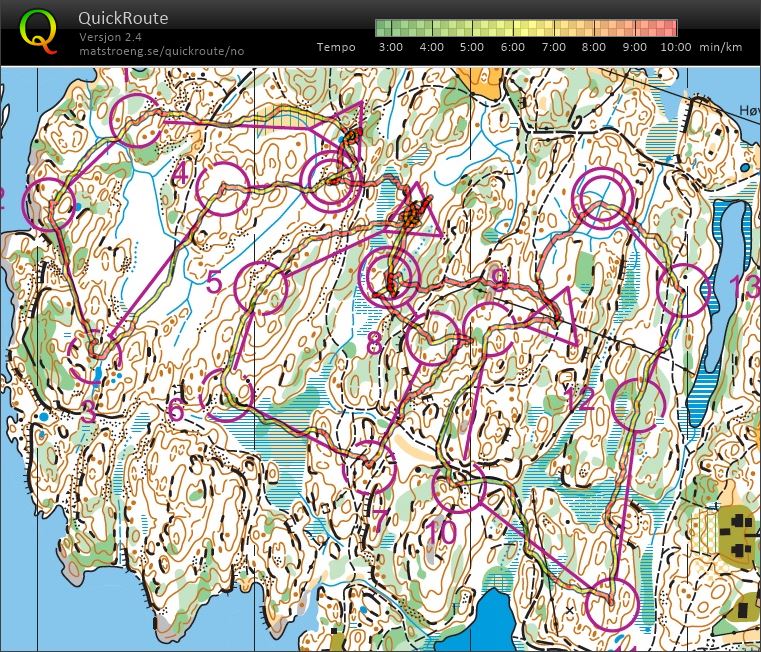 O-intervall Høvåg (2019-02-23)