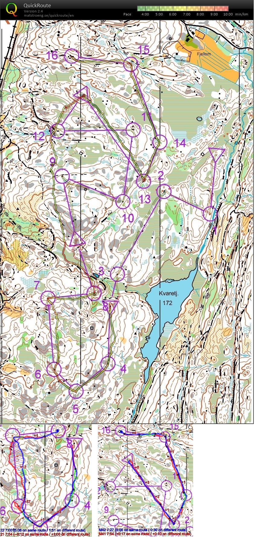 O-intervall Kvarehei - rerun av drag 2 og 4 (2019-04-18)