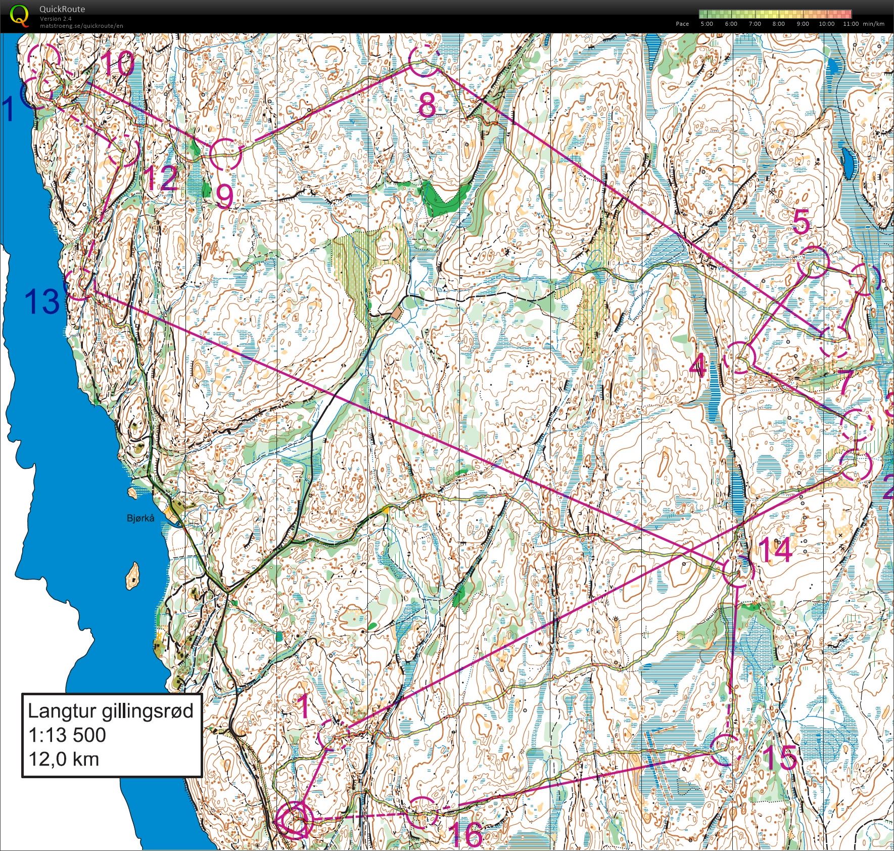O-langtur Gillingsrød (10.05.2019)