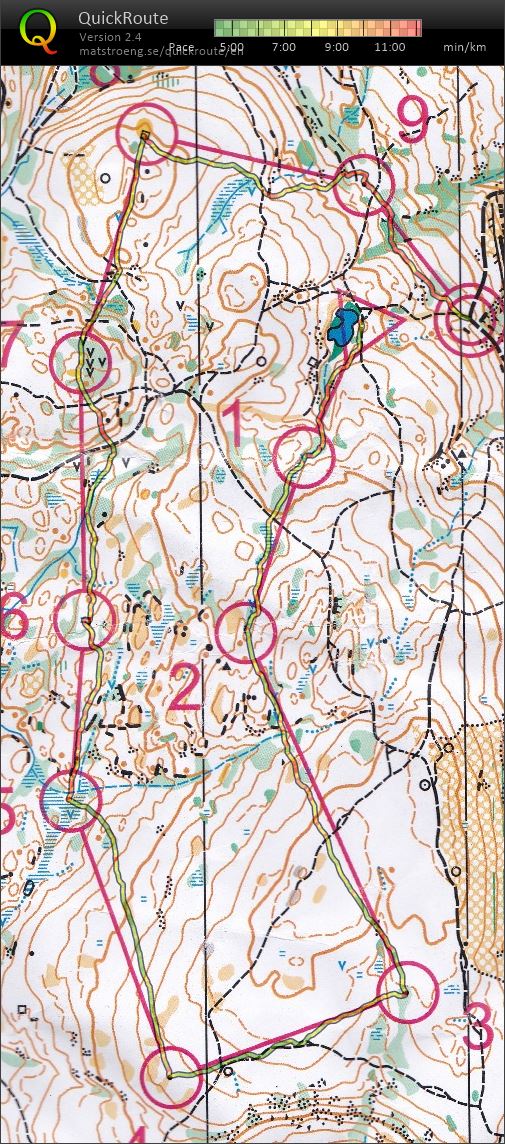 Kort trening Gjerpenåsen (2019-05-23)