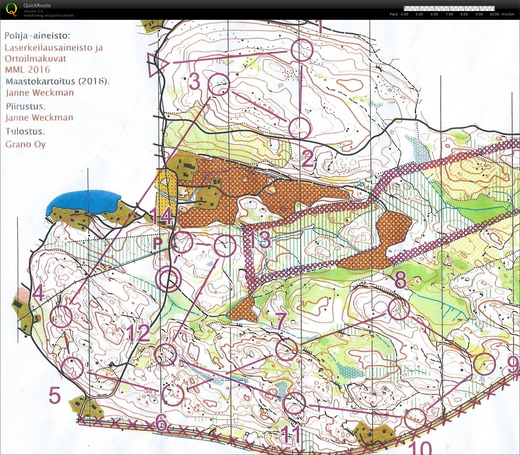 Jukola-trening#1 - Rutakorpi (2019-06-12)