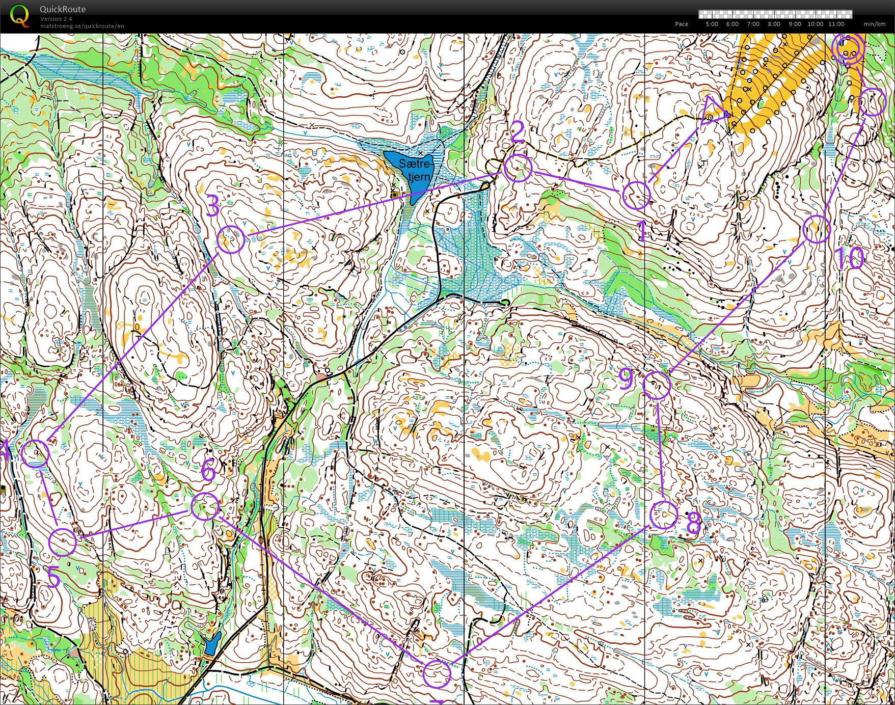 Semilangstrekk Kjærringåsen (22-06-2019)