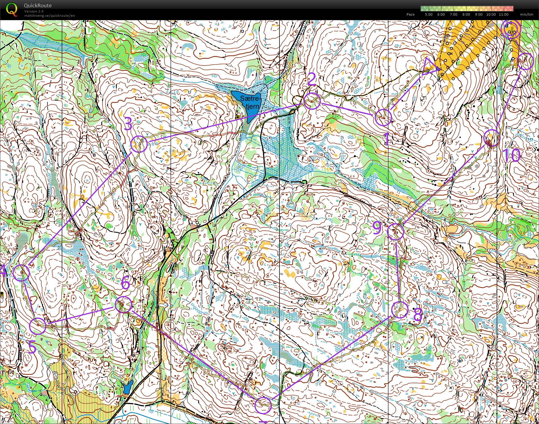 Semilangstrekk Kjærringåsen (2019-06-22)