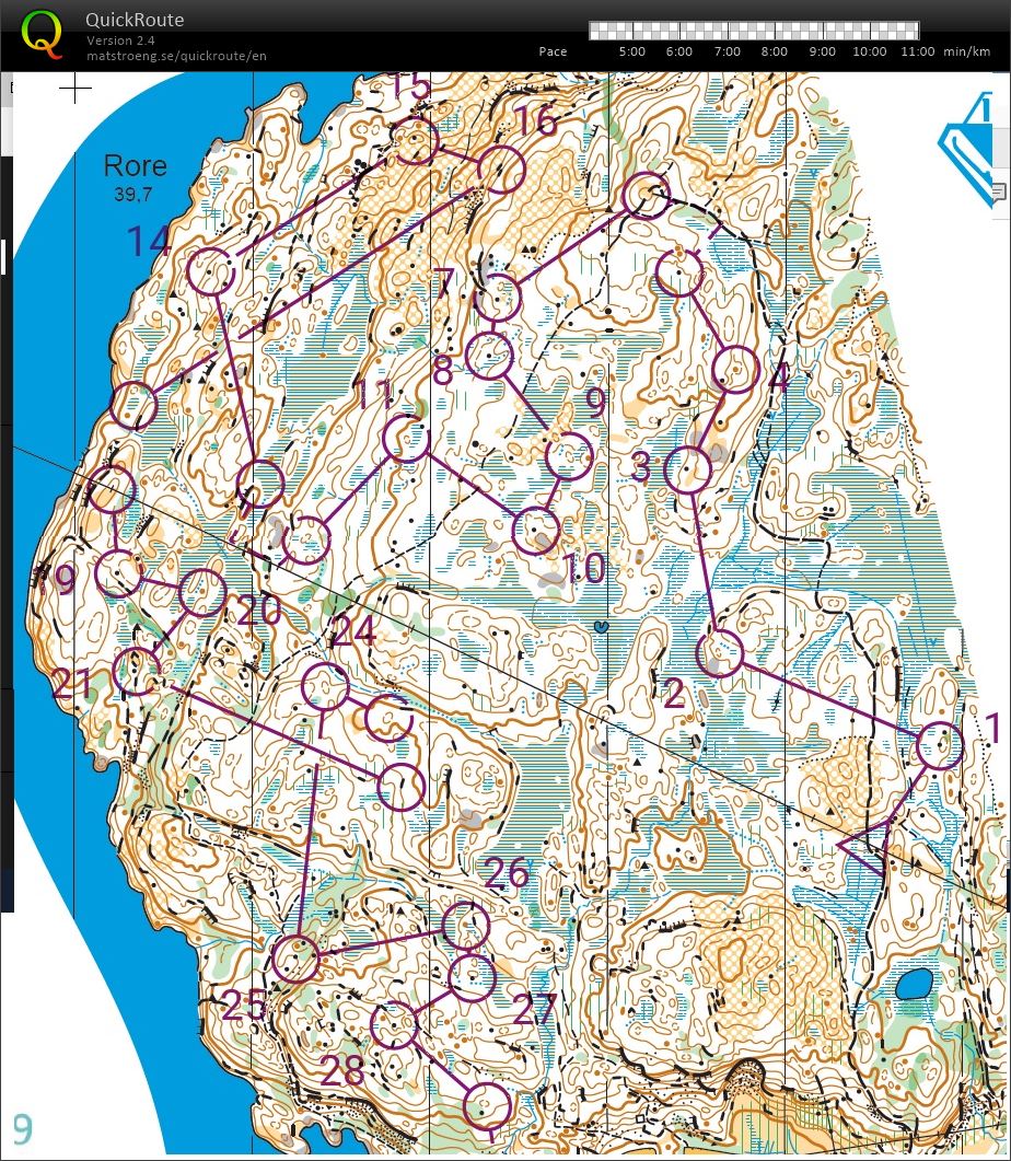 O-intervall Fjæreheia (30.06.2019)