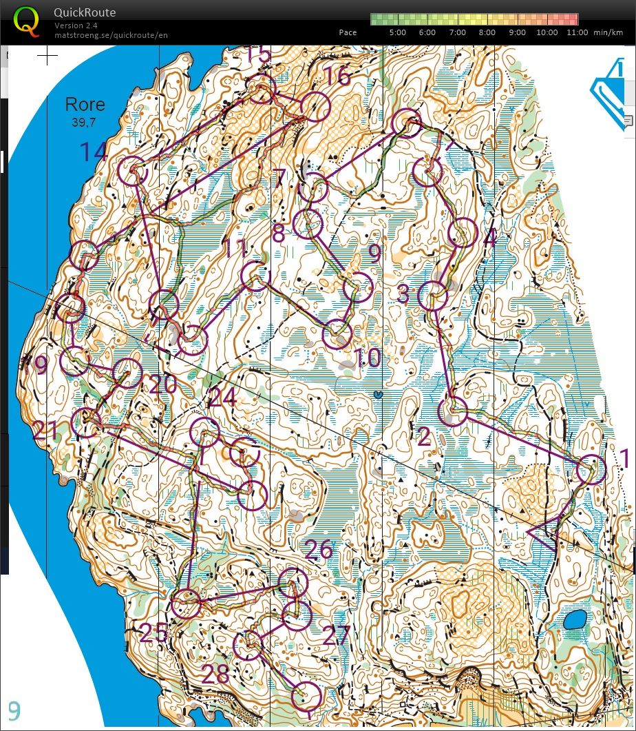 O-intervall Fjæreheia (30-06-2019)