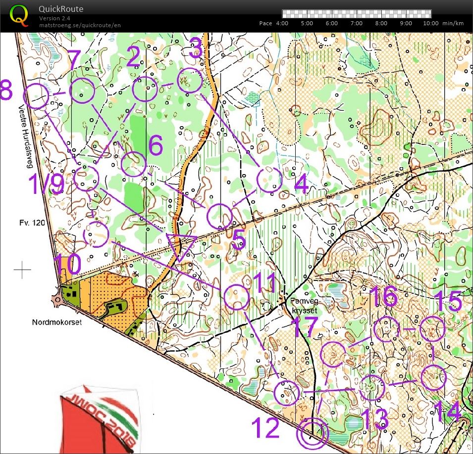 Retningsløping Nordmokorset (28-10-2021)