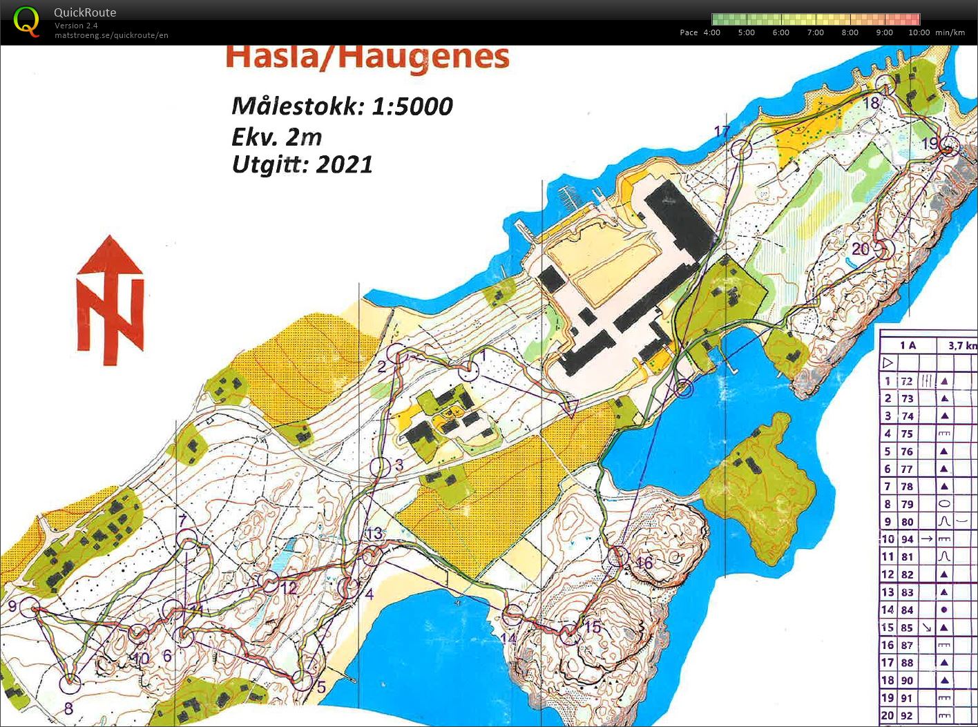 Natt-treningsløp Hasseltangen (24.11.2021)