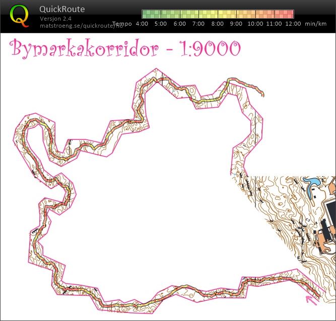 Kurvekorridor i Bymarka (23-09-2022)