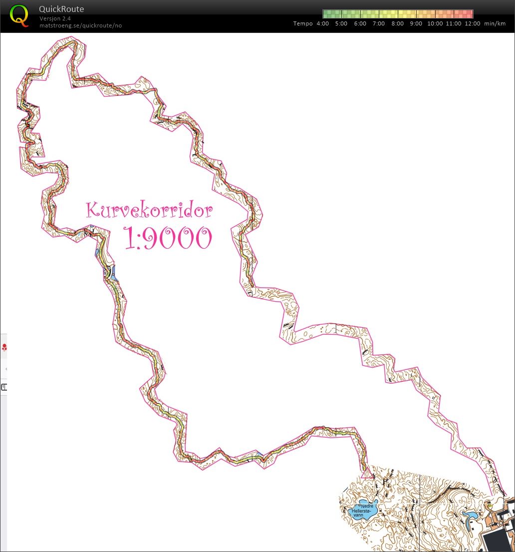 Kurvekorridor i Bymarka (29.09.2022)