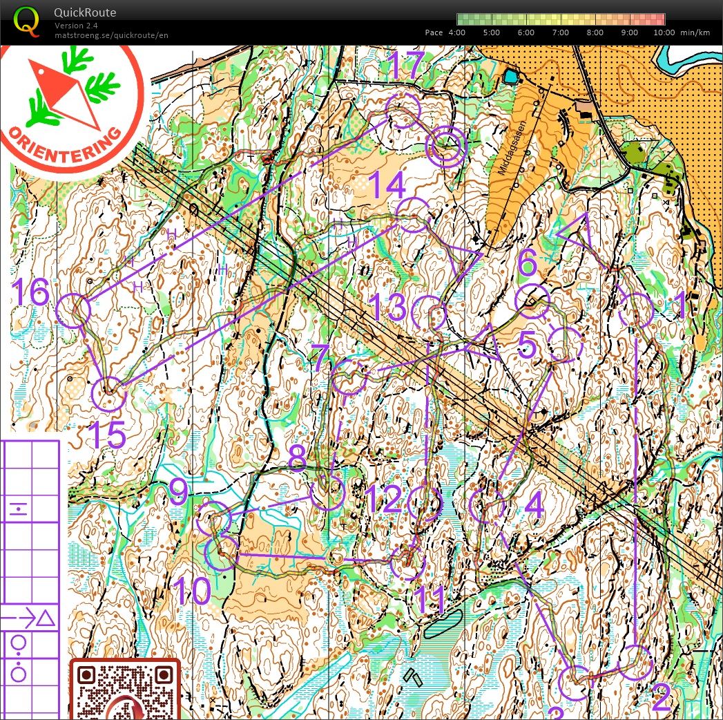 O-intervall Middagsåsen (24.04.2023)