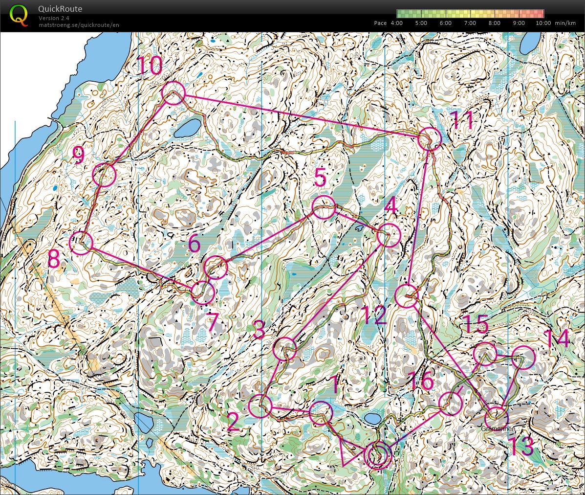 Stafettøkt Gråmannen-Straisvann (22-07-2023)