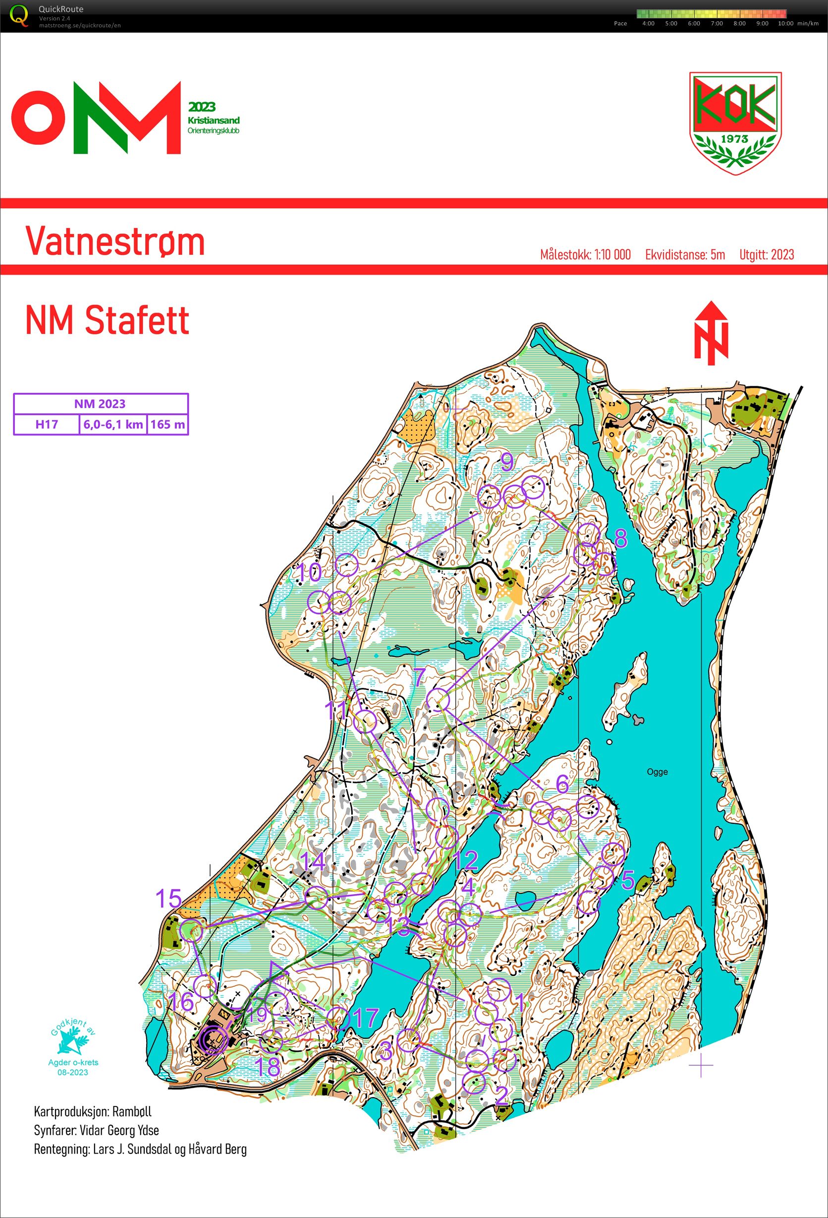 NM stafett KOK1 3. etp (03-09-2023)